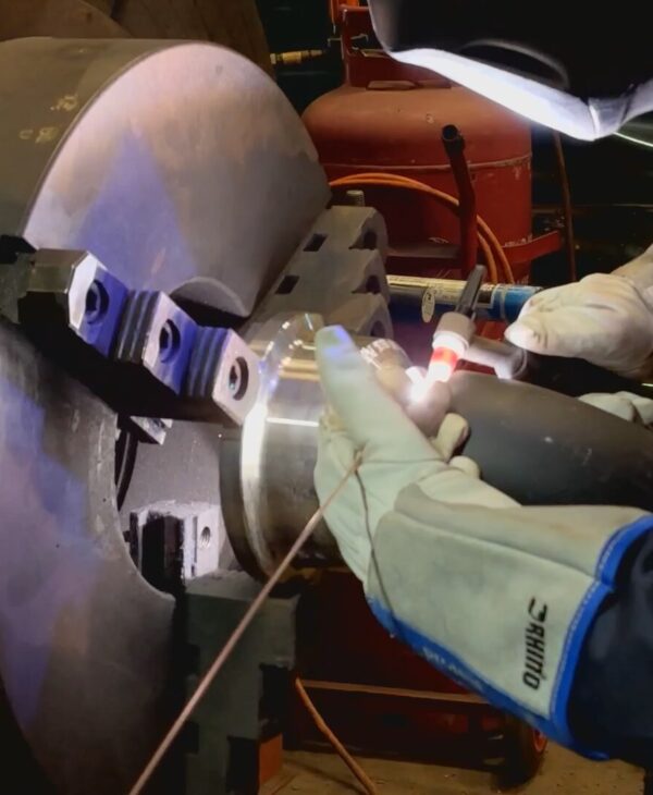 Welding hands